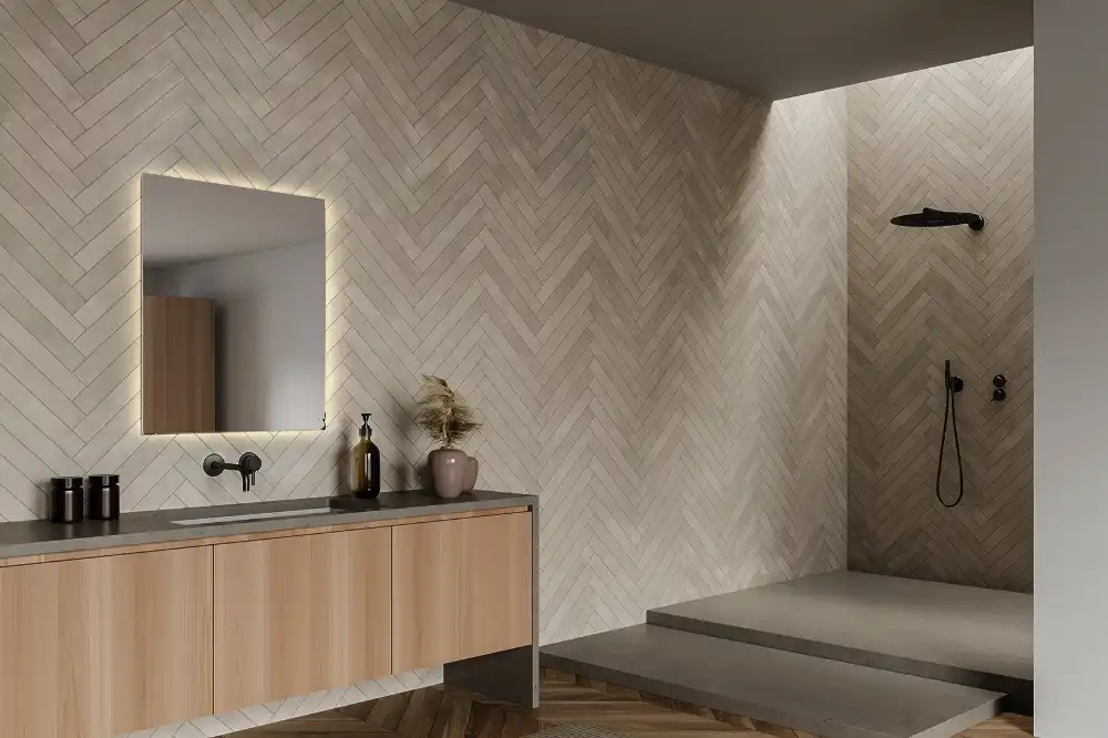 LED light mirror modern