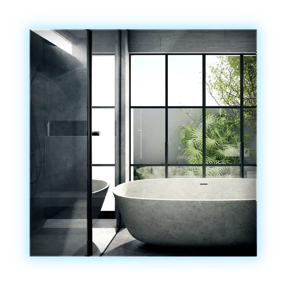 LED light mirror modern