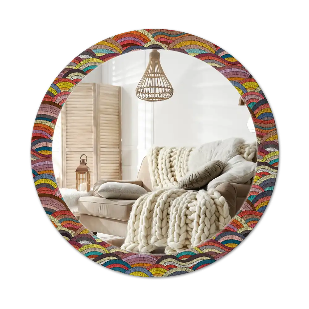 Round wall mirror decor Ornament