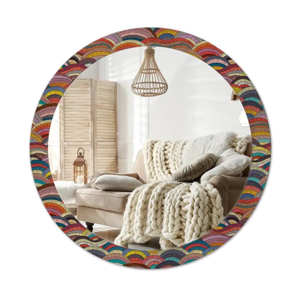 Round wall mirror decor Ornament