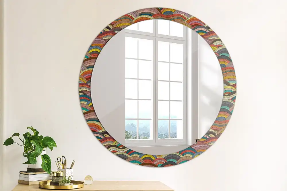 Round wall mirror decor Ornament