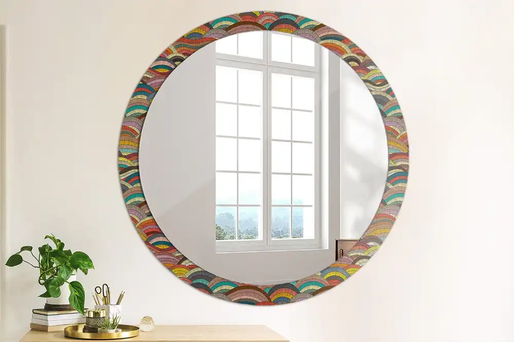 Round wall mirror decor Ornament