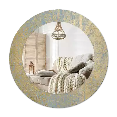 Round decorative mirror Loft pattern