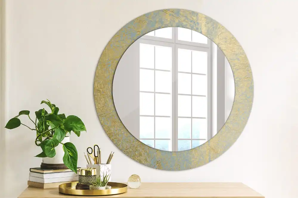 Round decorative mirror Loft pattern