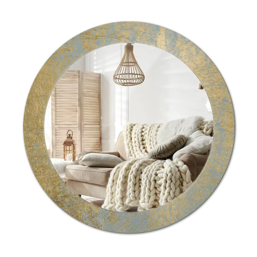 Round decorative mirror Loft pattern