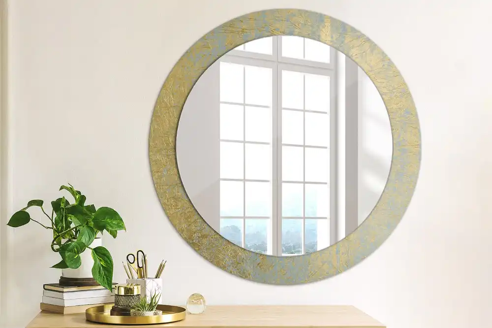 Round decorative mirror Loft pattern