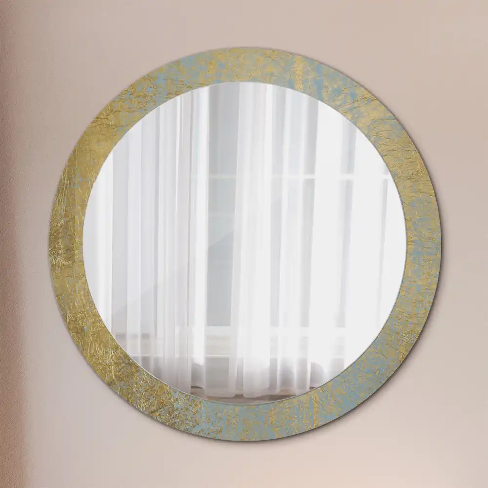 Round decorative mirror Loft pattern
