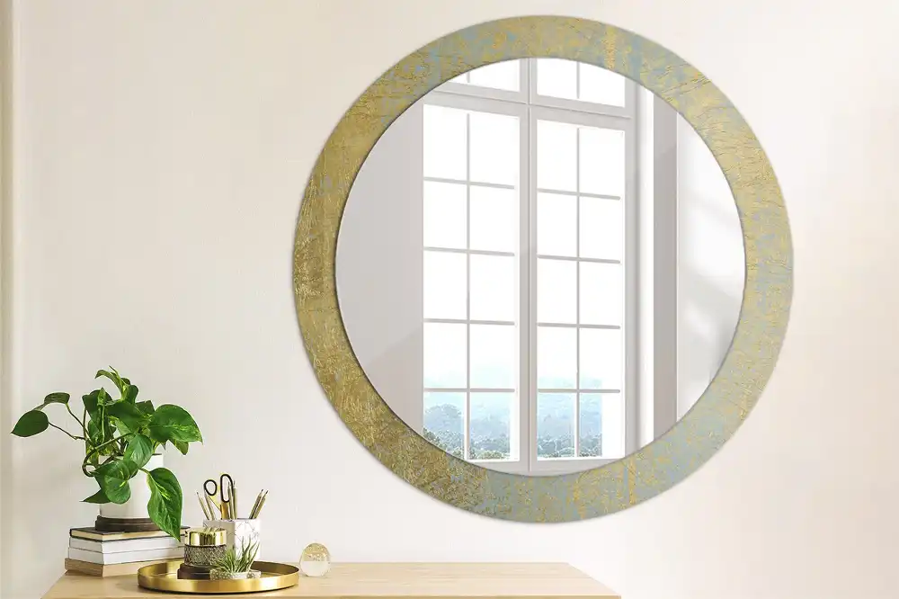 Round decorative mirror Loft pattern