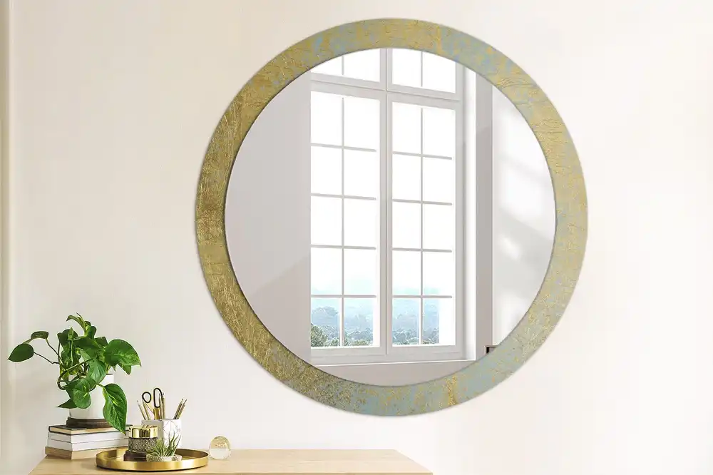 Round decorative mirror Loft pattern