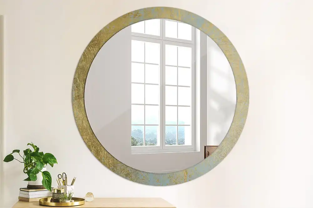 Round decorative mirror Loft pattern