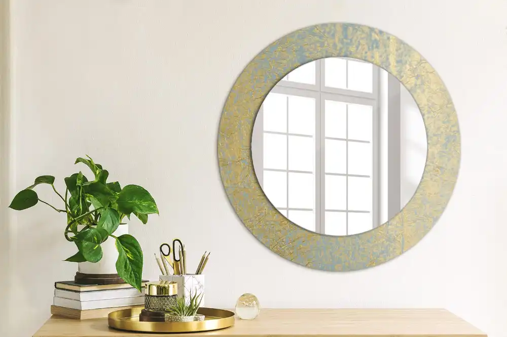 Round decorative mirror Loft pattern