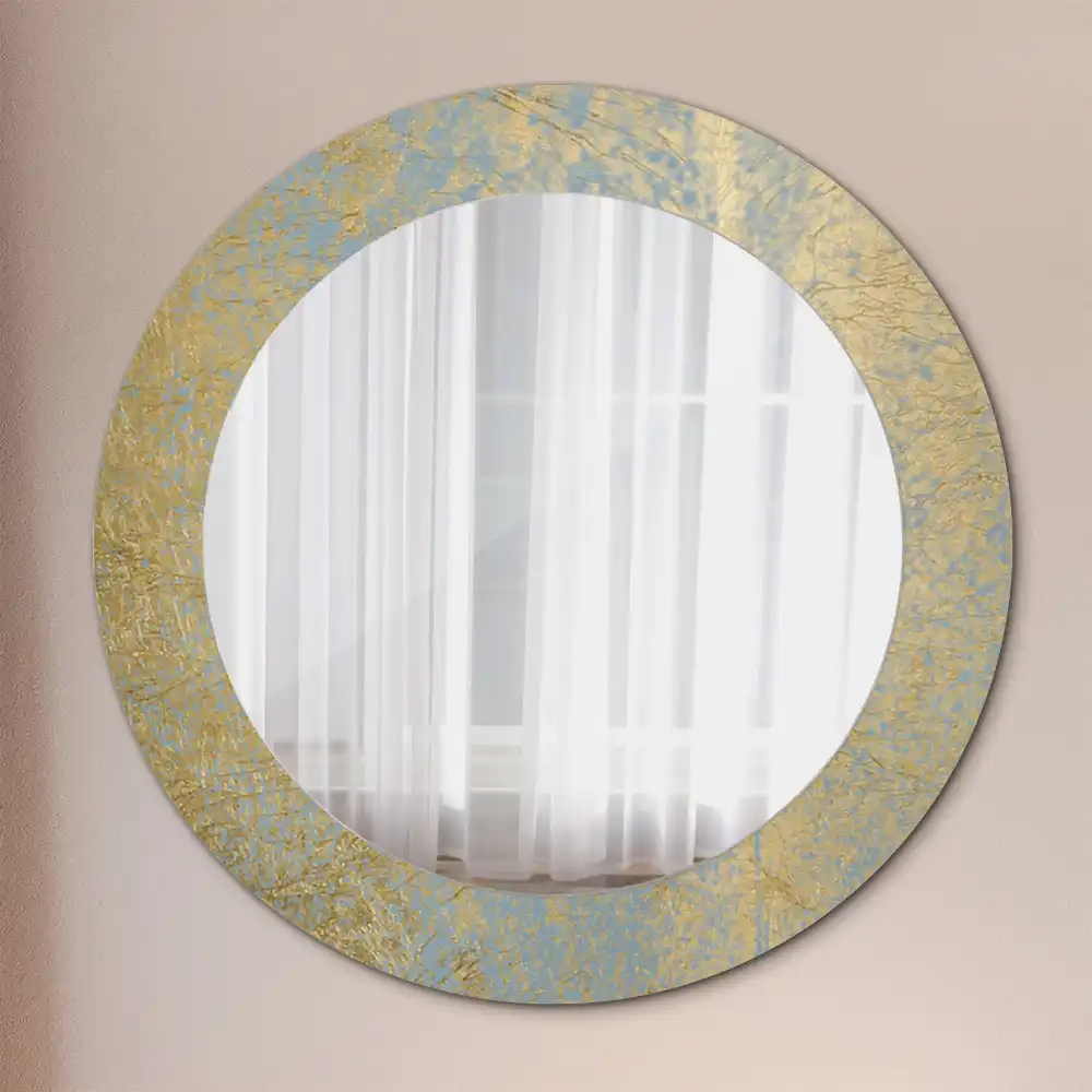 Round decorative mirror Loft pattern