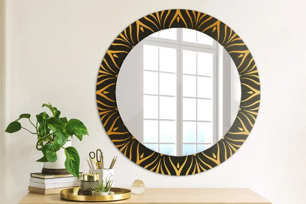 Round wall mirror decor Mandala
