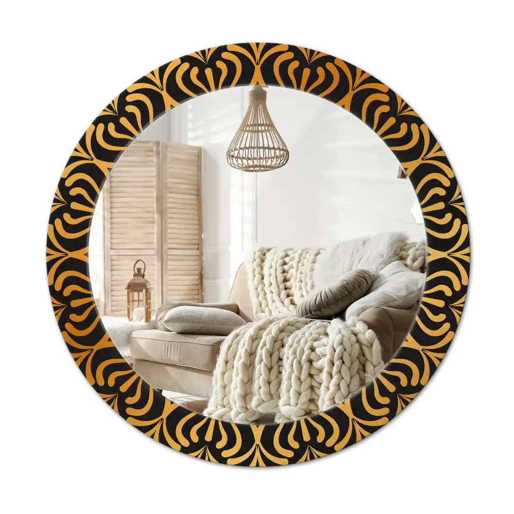 Round wall mirror decor Mandala