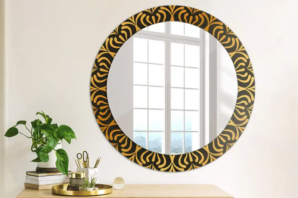 Round wall mirror decor Mandala