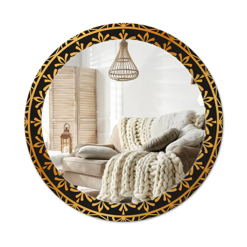 Round wall mirror decor Mandala