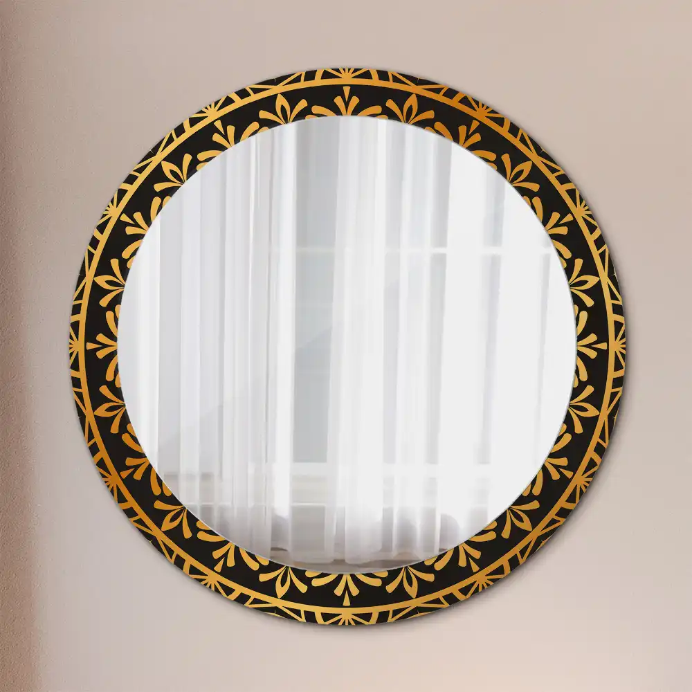 Round wall mirror decor Mandala