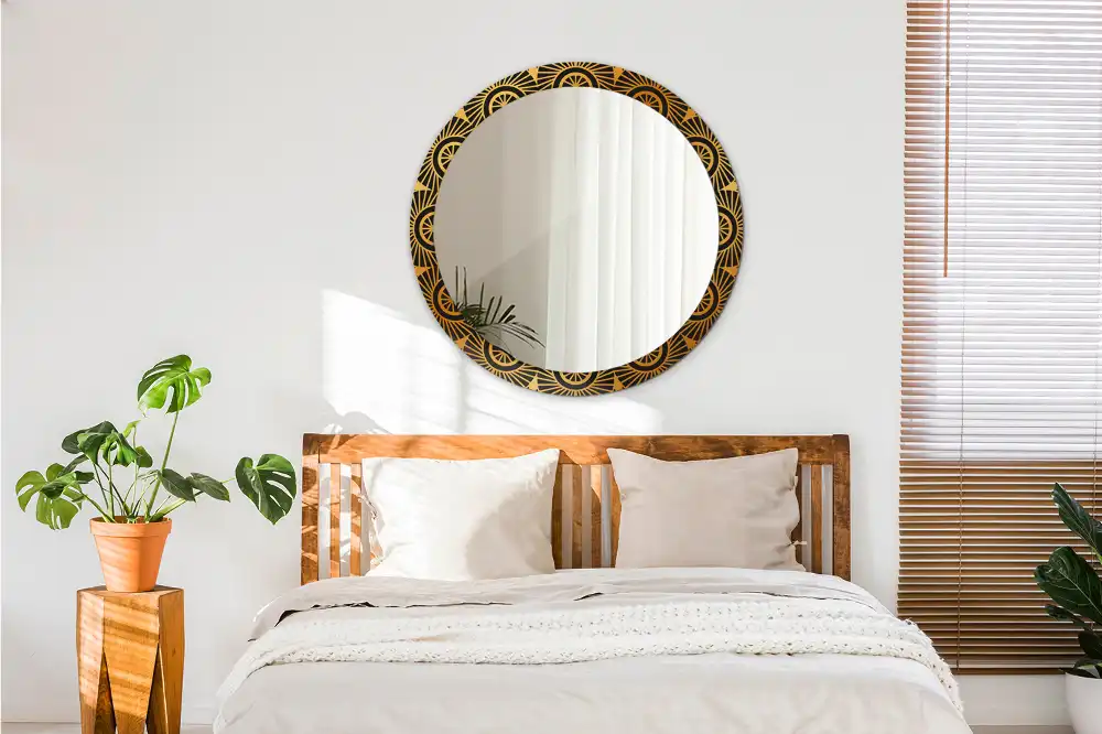 Round wall mirror decor Mandala