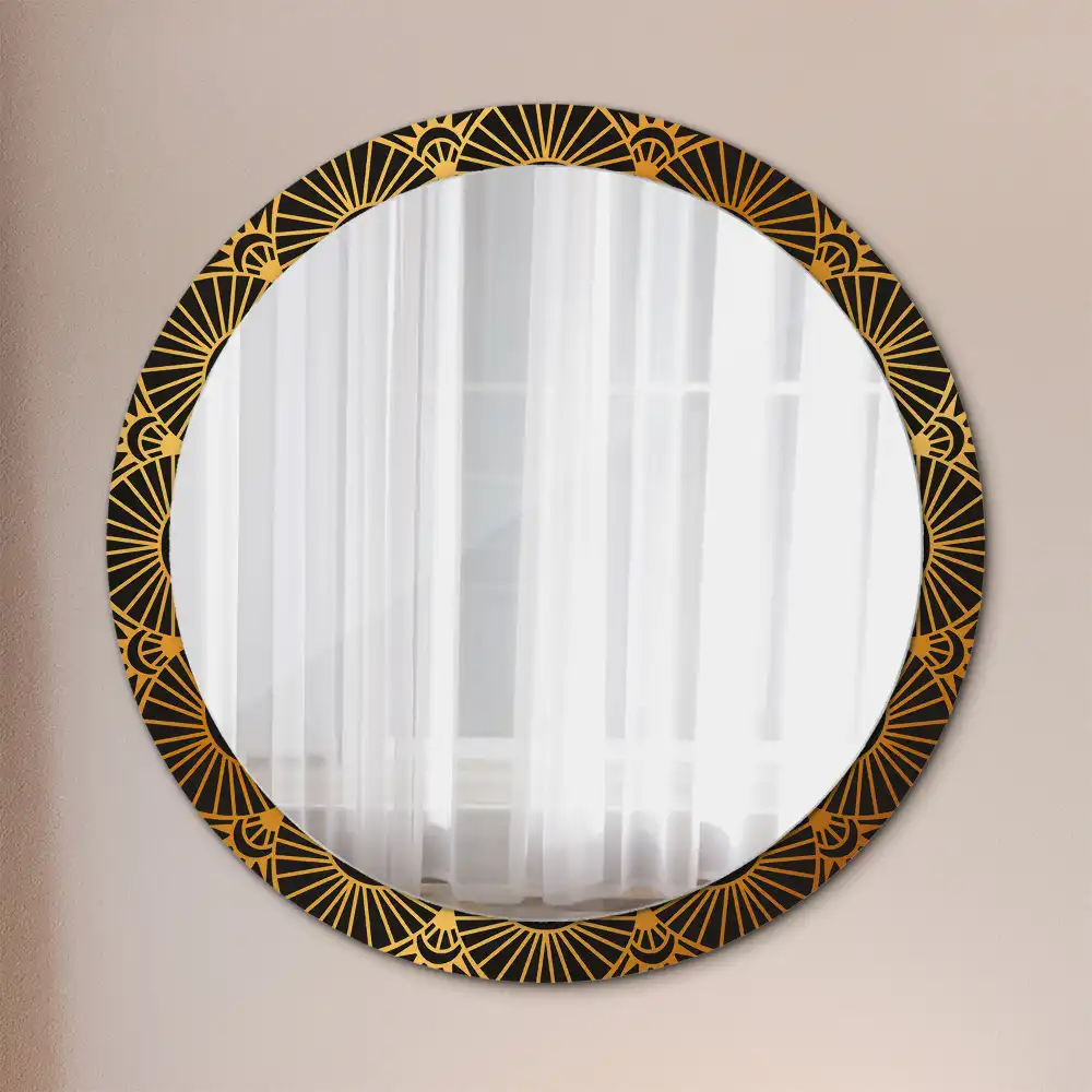 Round wall mirror decor Mandala
