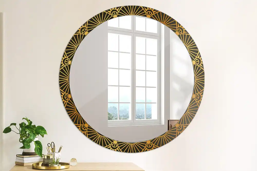 Round wall mirror decor Mandala