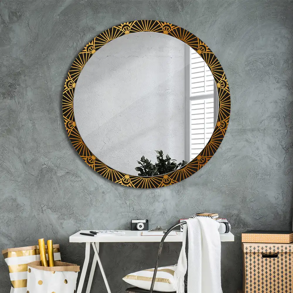 Round wall mirror decor Mandala