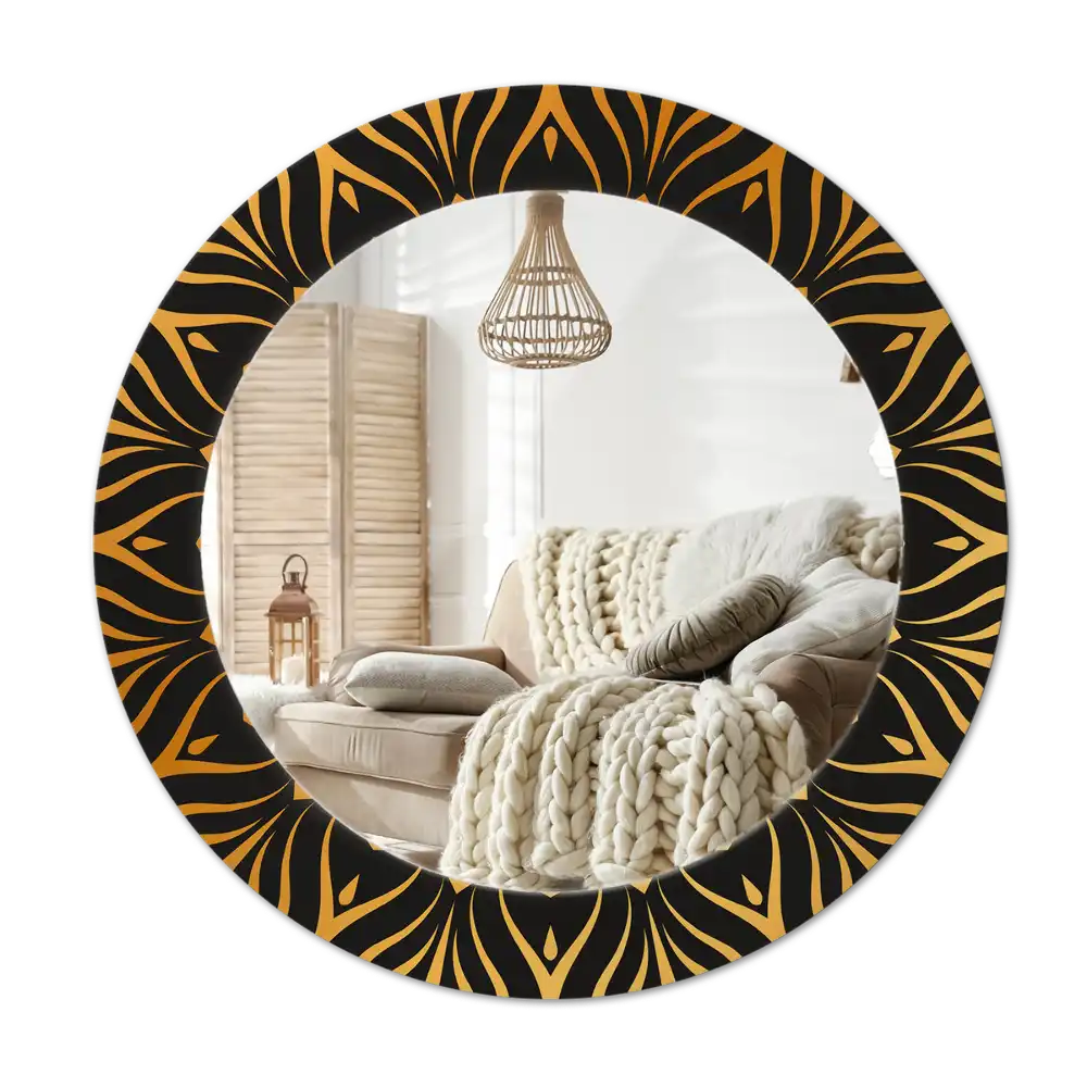 Round wall mirror decor Mandala