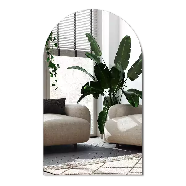 Arc mirror hanging decorative