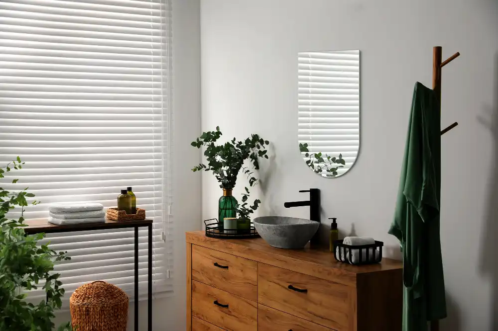 Arc mirror hanging decorative