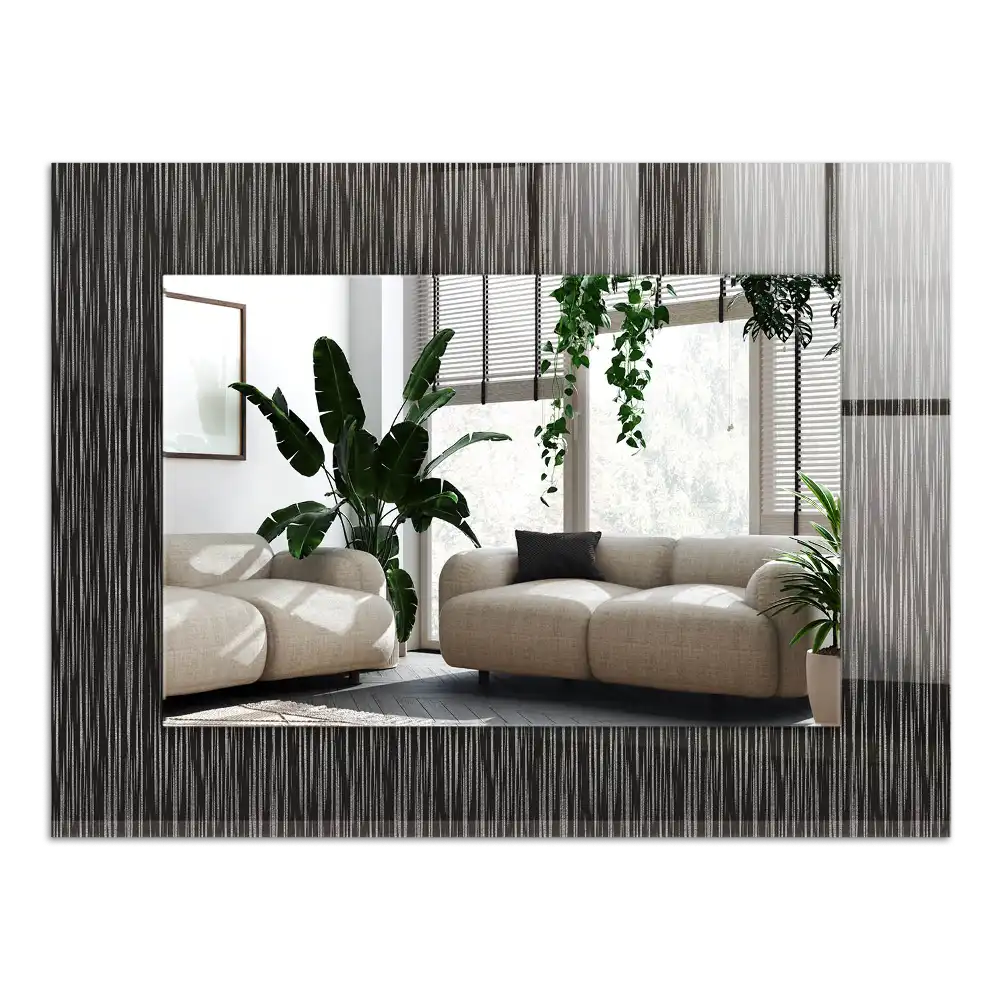 Rectangular mirror print Modern Lines