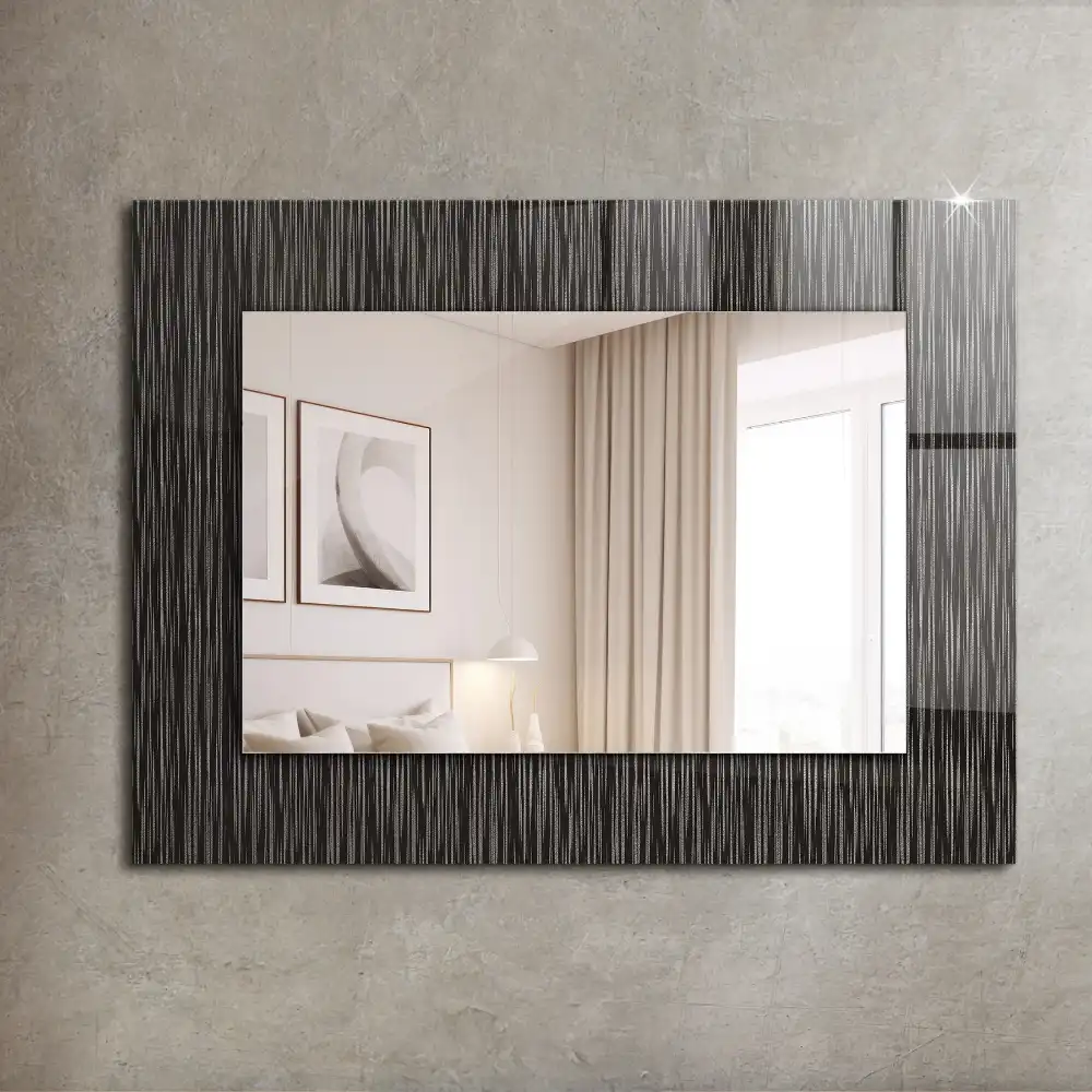 Rectangular mirror print Modern Lines