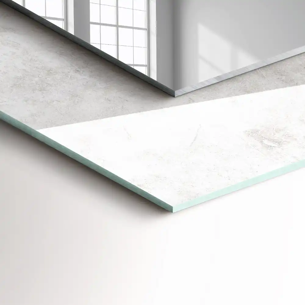 Rectangular decorative mirror Gray texture pattern