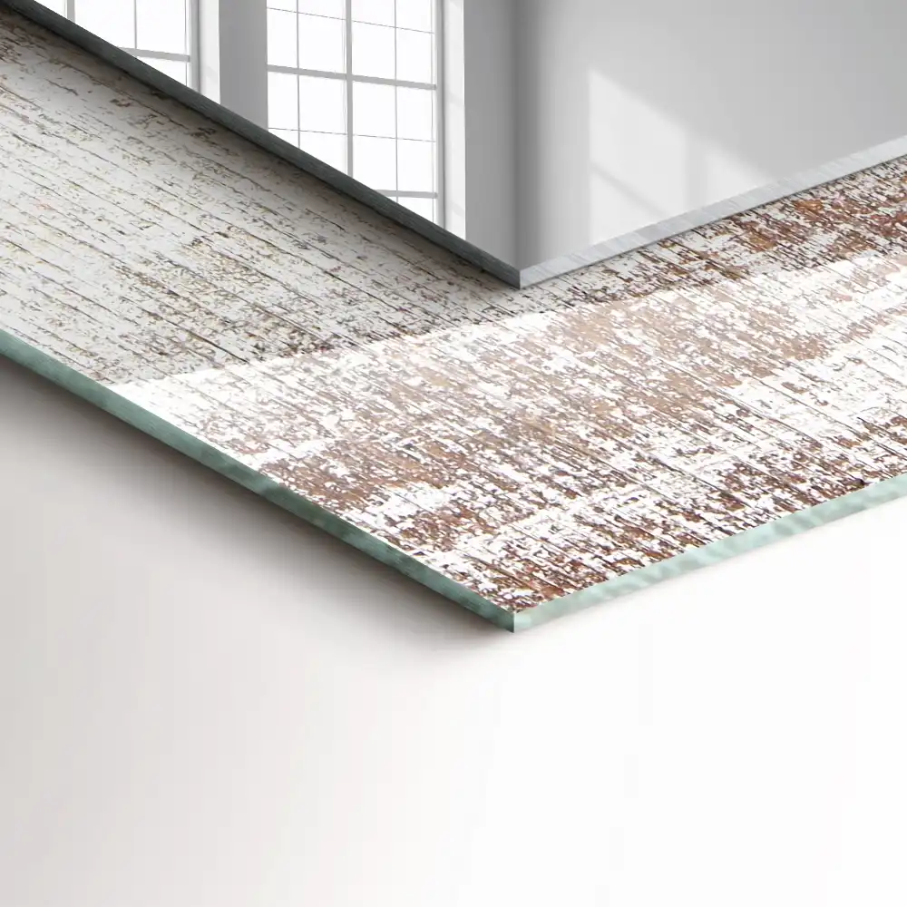 Rectangle decorative mirror Old Wood