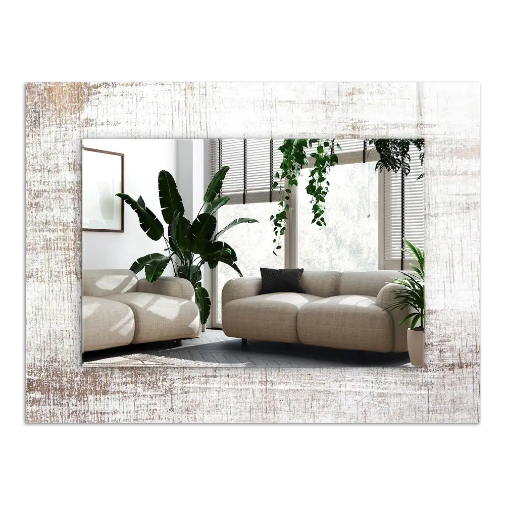Rectangle decorative mirror Old Wood