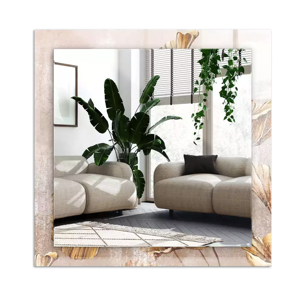 Rectangular decorative mirror Vintage Flowers