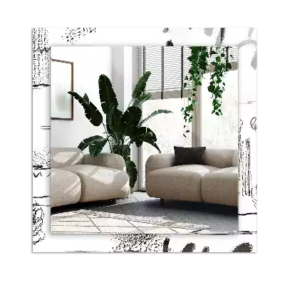 Rectangular decorative mirror Abstract Modern Patterns