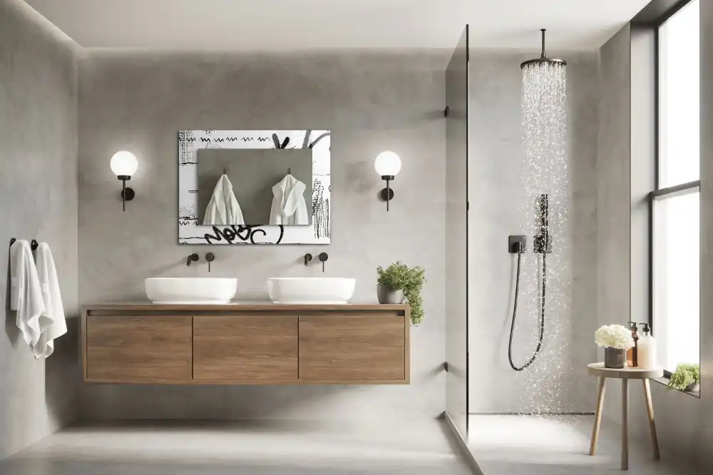 Rectangular decorative mirror Abstract Modern Patterns