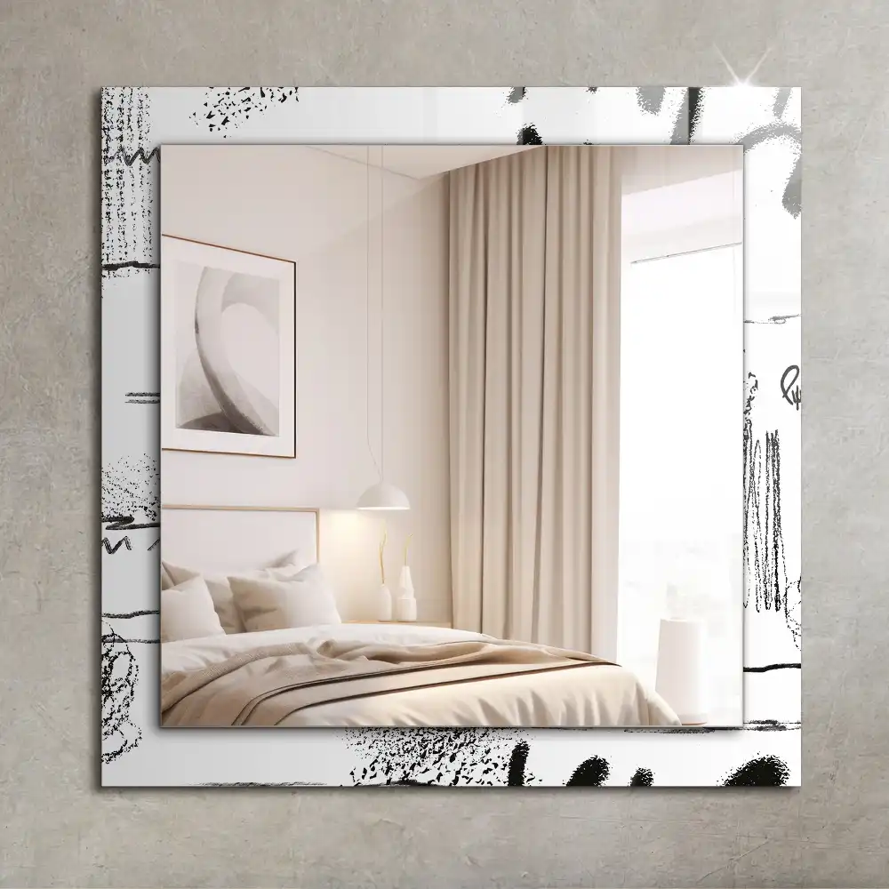 Rectangular decorative mirror Abstract Modern Patterns