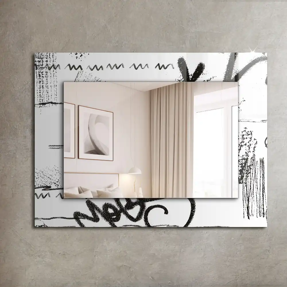 Rectangular decorative mirror Abstract Modern Patterns