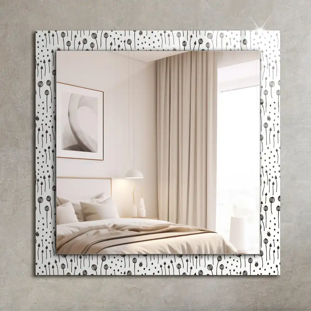 Rectangle decorative mirror Minimalist Nature