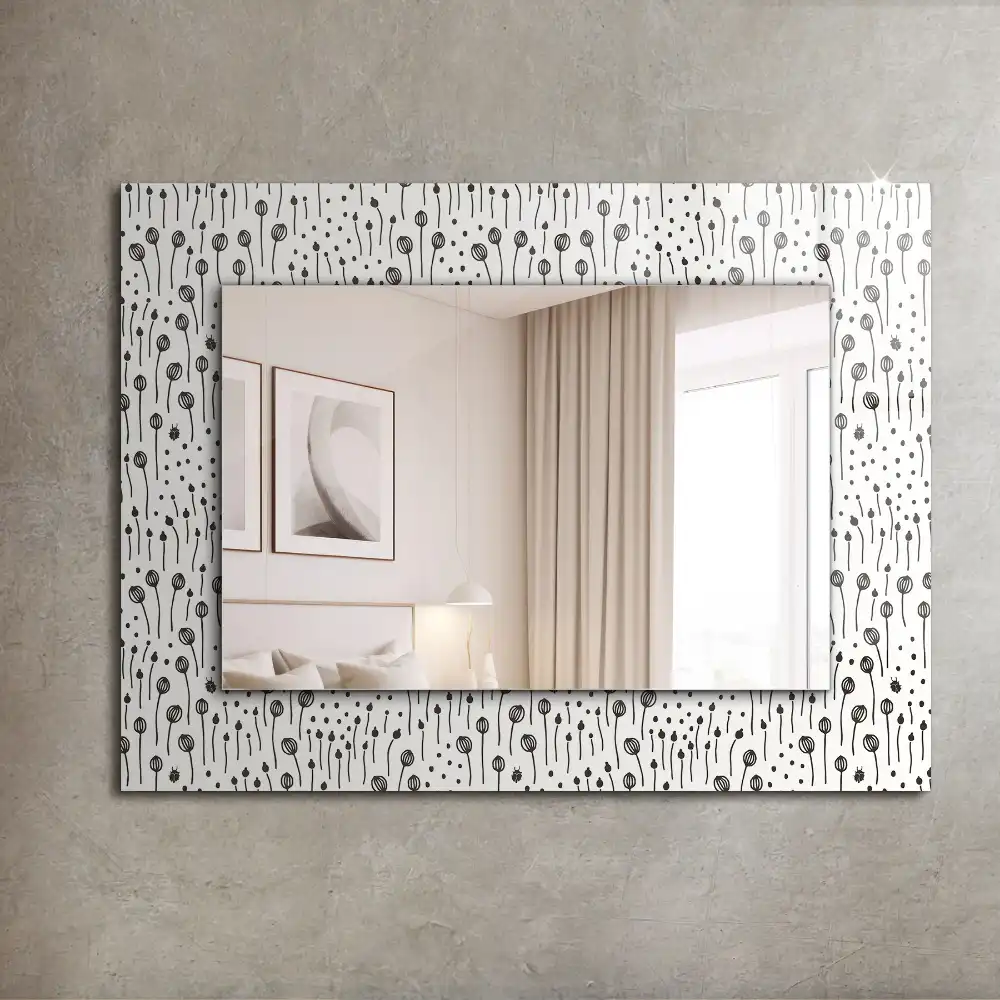 Rectangle decorative mirror Minimalist Nature