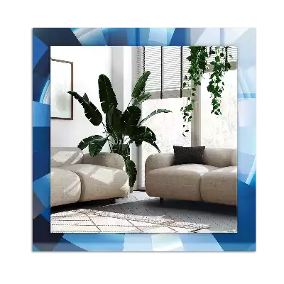 Rectangular mirror print Abstract Tunnel