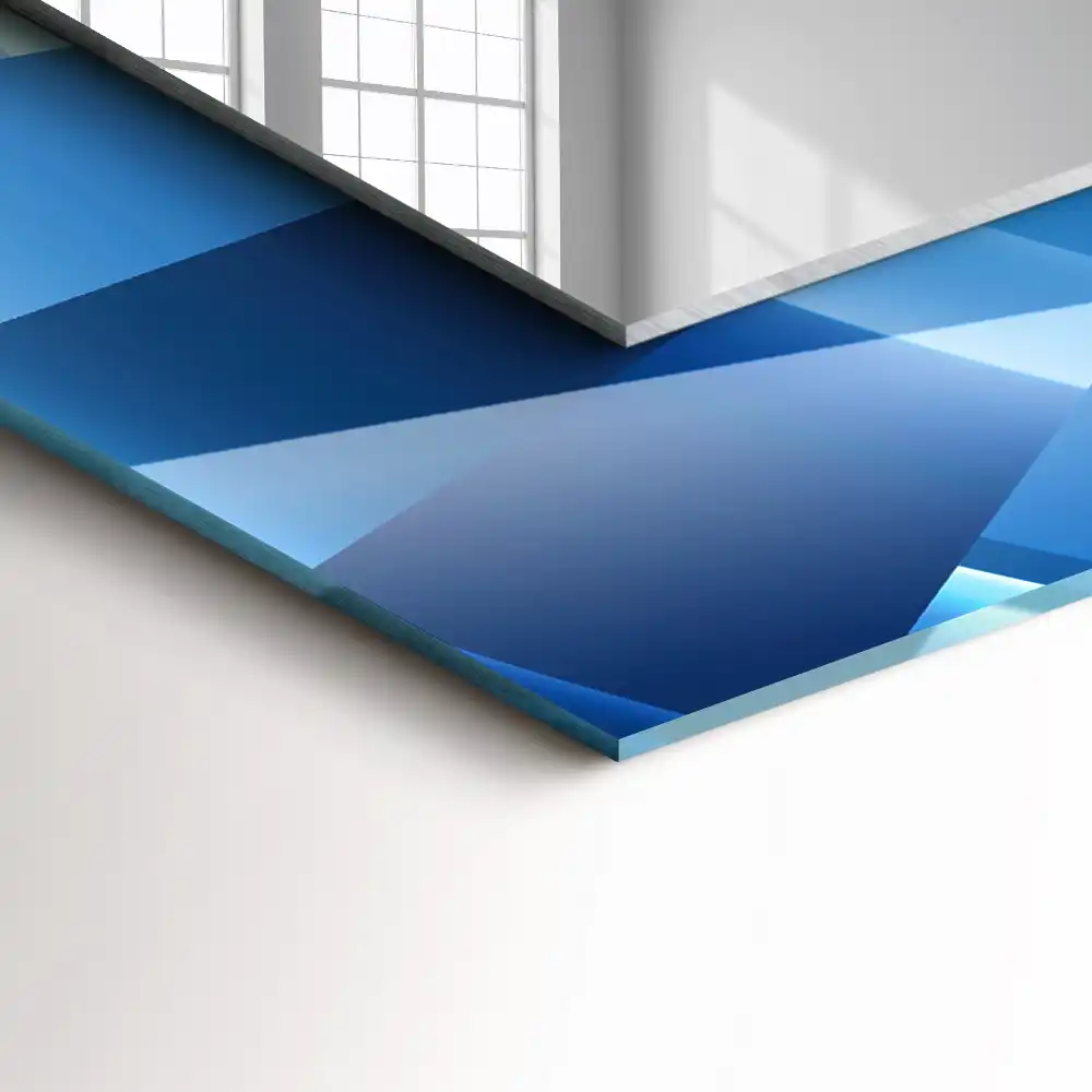 Rectangular mirror print Abstract Tunnel