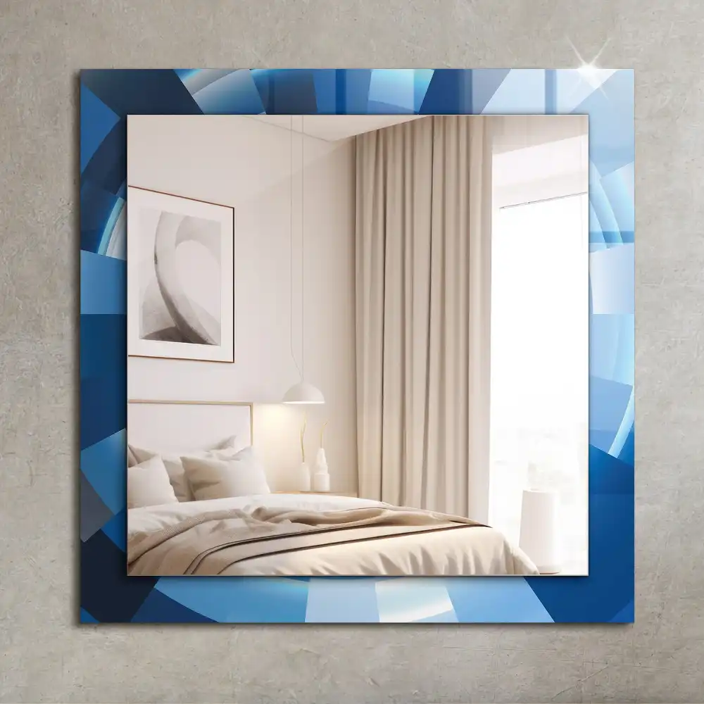 Rectangular mirror print Abstract Tunnel