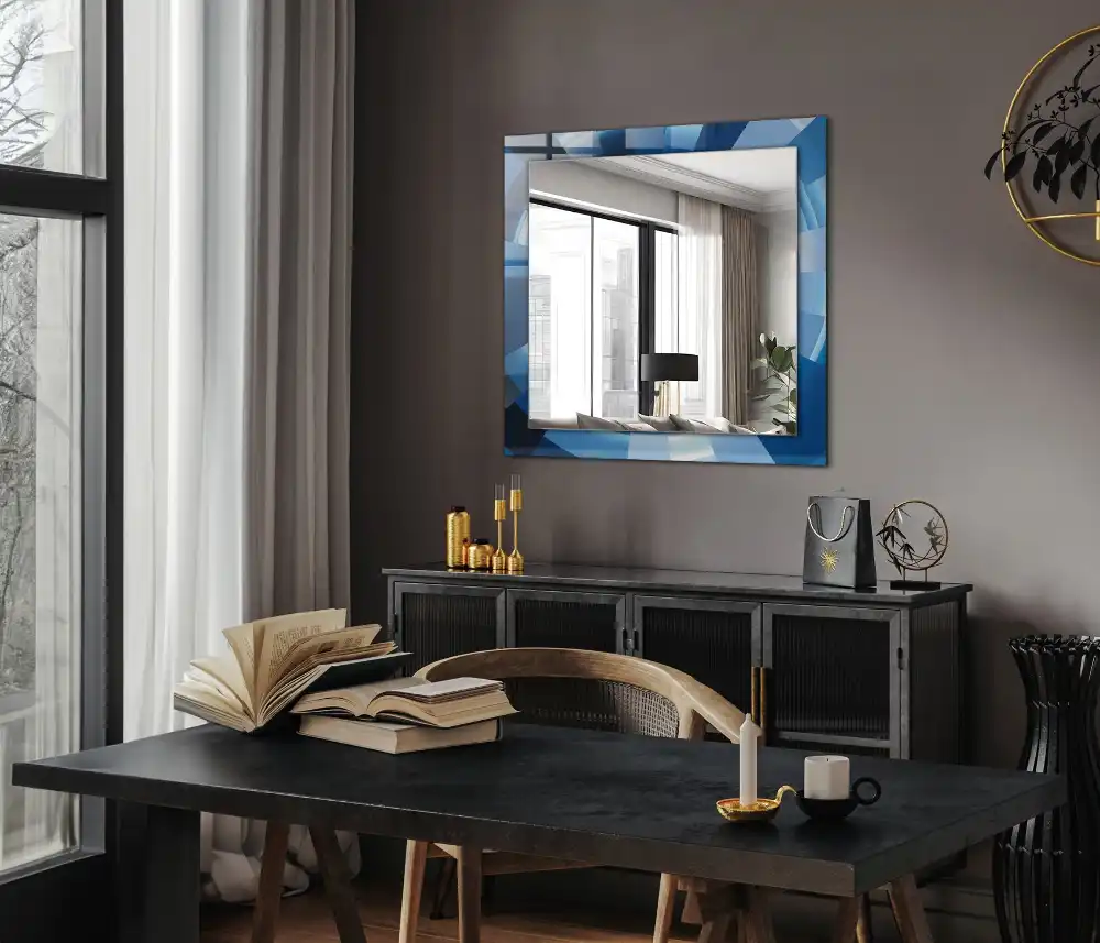 Rectangular mirror print Abstract Tunnel