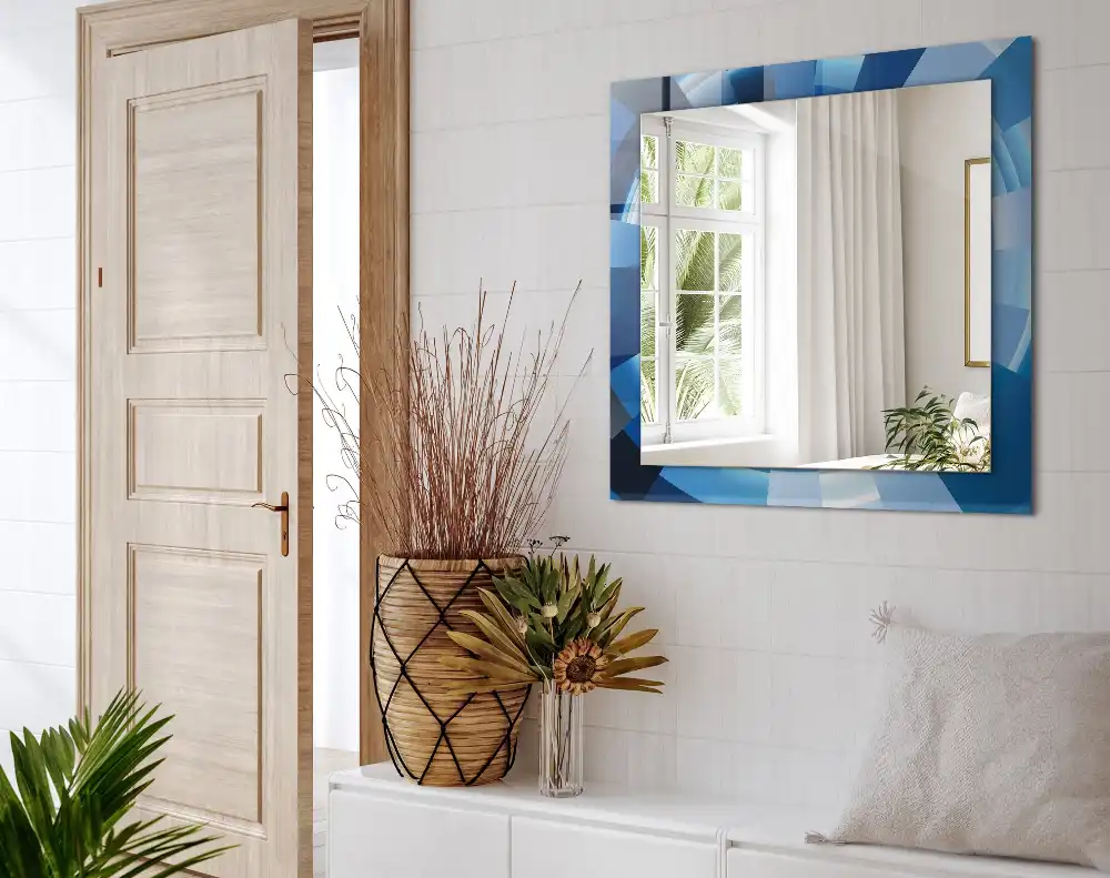 Rectangular mirror print Abstract Tunnel