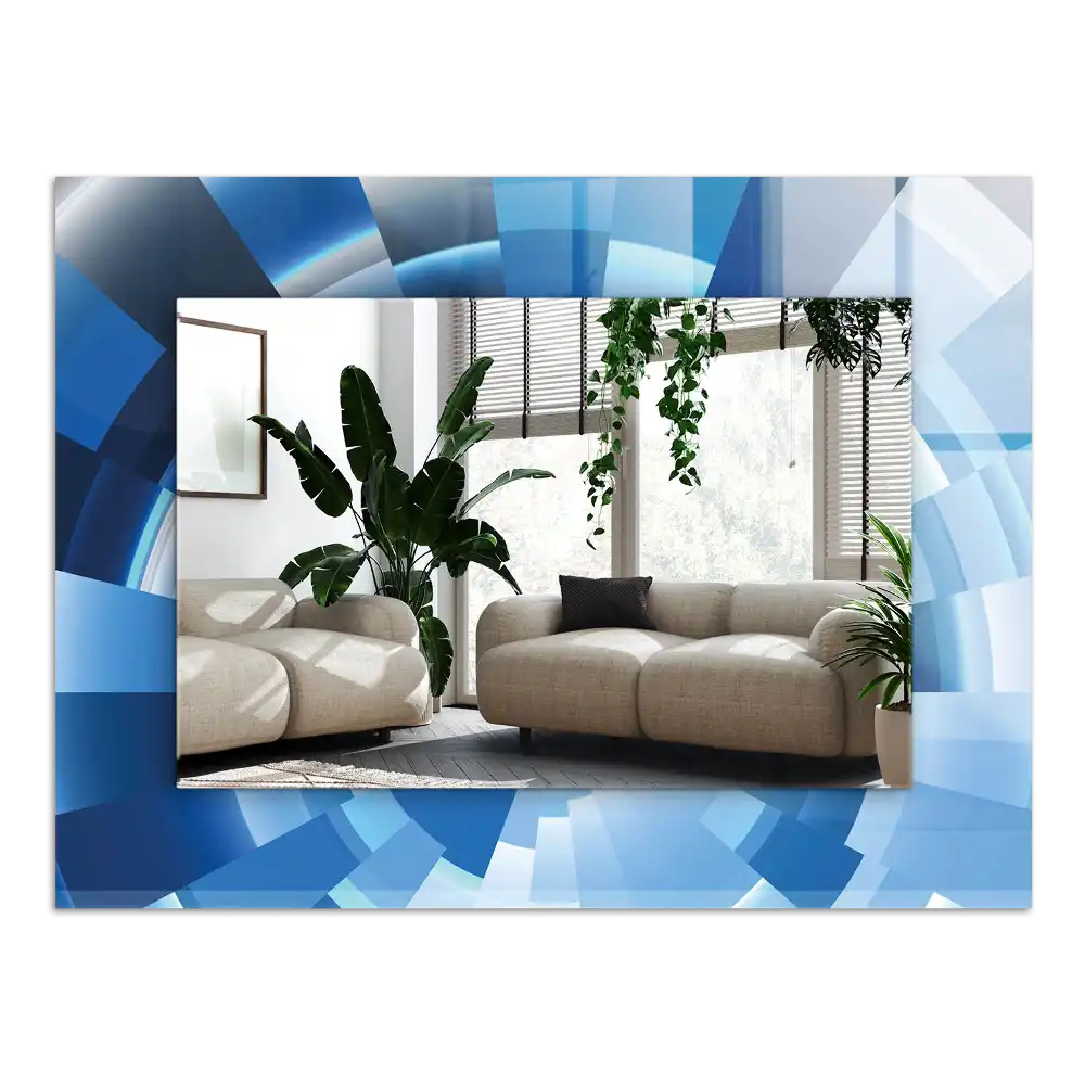 Rectangular mirror print Abstract Tunnel