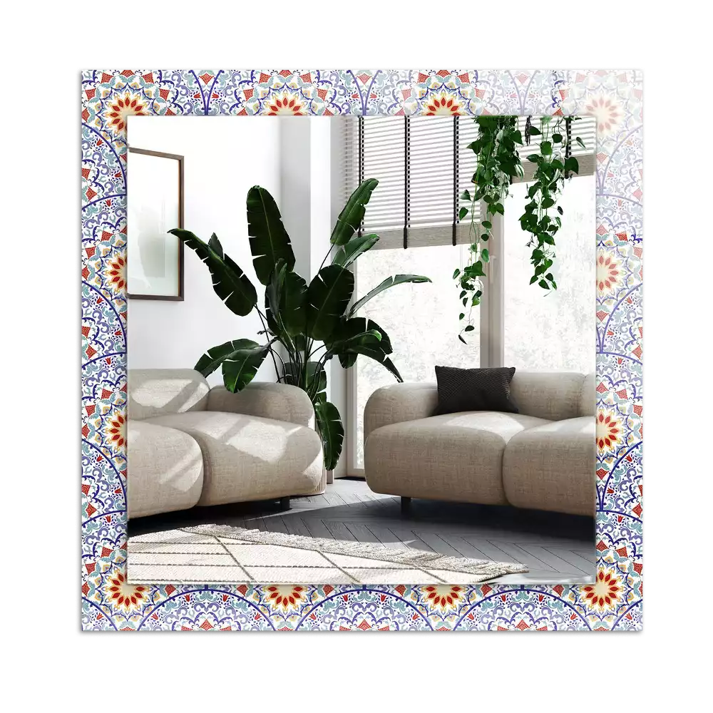 Rectangular decorative mirror Mandalas