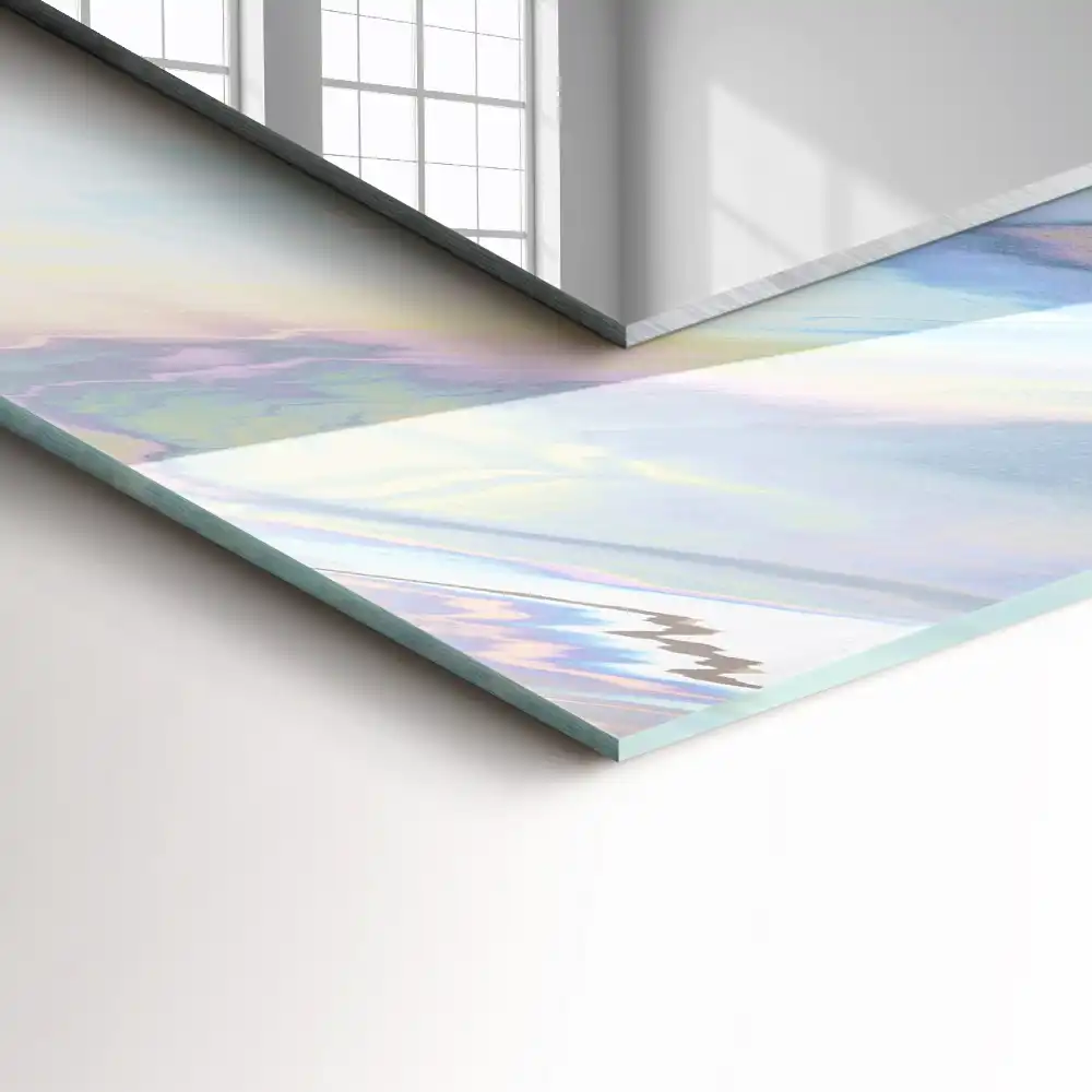 Rectangular mirror print Abstract colorful patterns