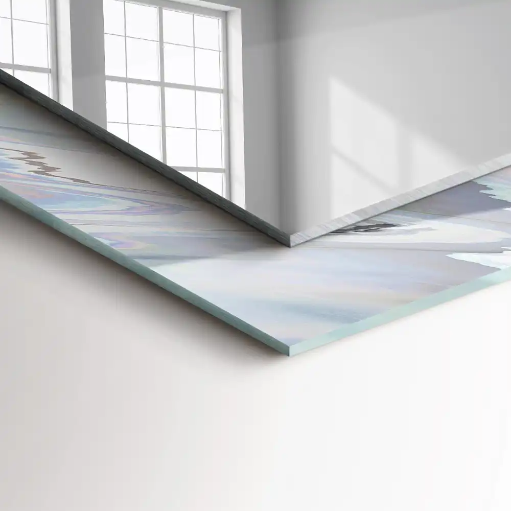 Rectangular mirror print Abstract colorful patterns
