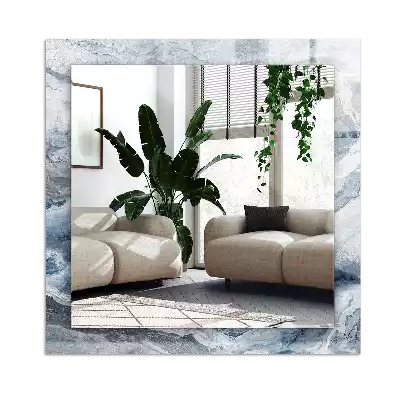 Rectangular decorative mirror Marble in shades
